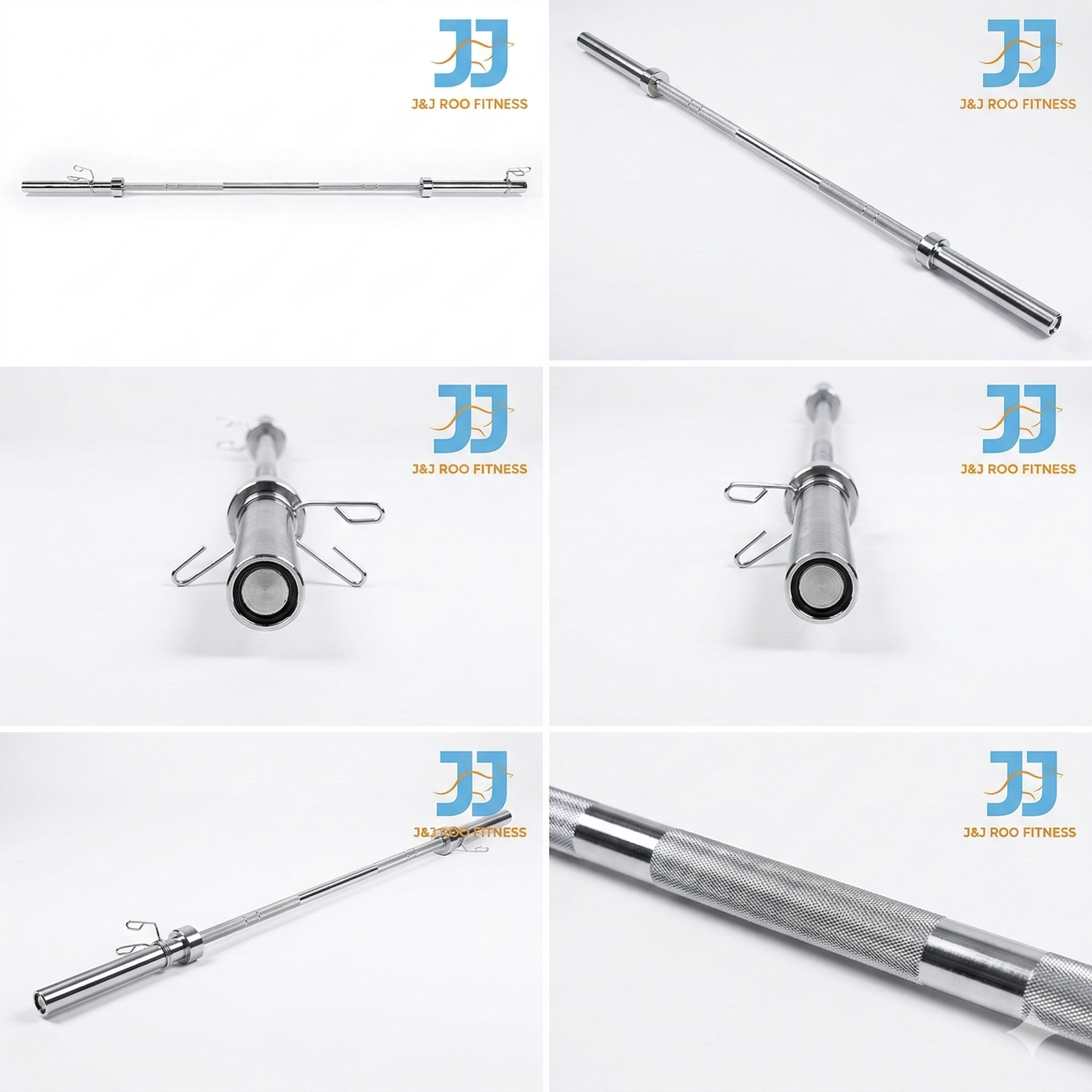 2.2m Olympic Barbell (20 KG) 200 KG Weight Cap - Image 2